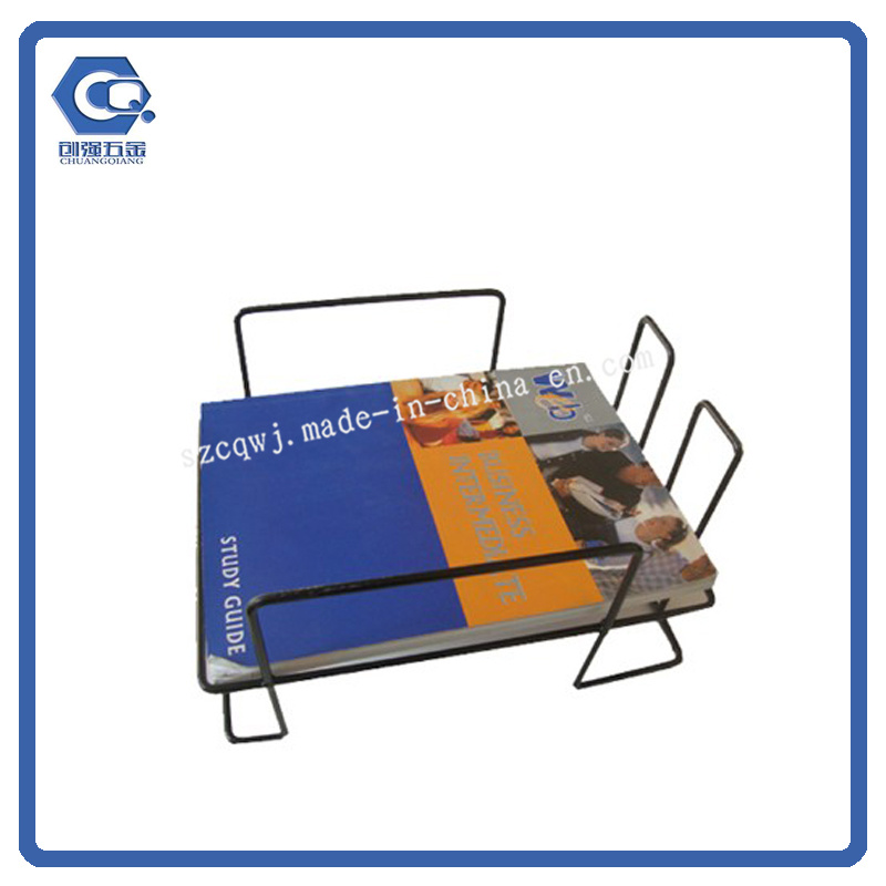 Book Store Metal Wire 3 Tiers Countertop Comic Book Display Rack