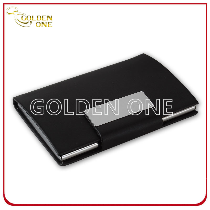 Fashionable and Elegant PU Leather Business Card Case