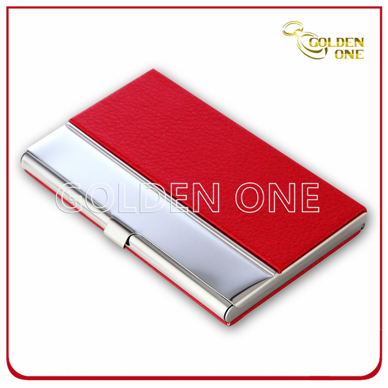 Hot Sale Executive Gift Genuine Leather Name Card Holder