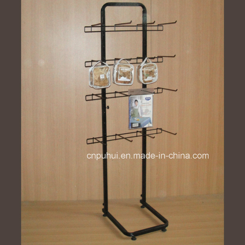 Single Sided Floor Metal Display Rack (PHY374)