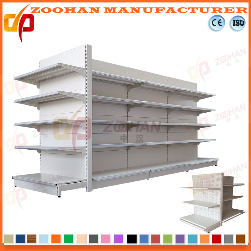 Manufactured Customized Supermarket Gondola Shelves (Zhs461)