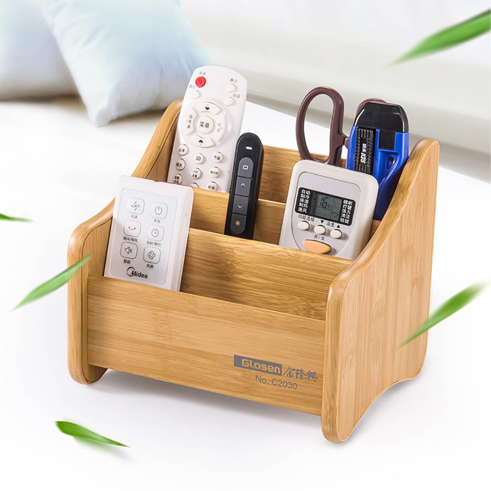 Desktop Multi Functional Wooden Stationery Organizer C2030