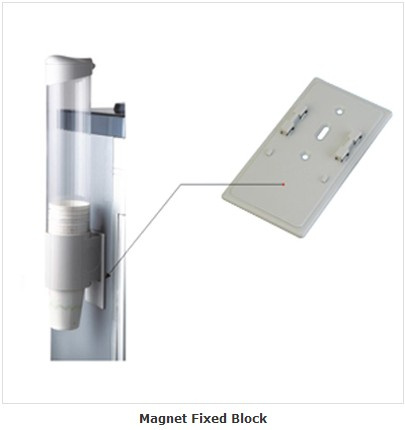 Magnet Fixed Block Healthy Cup Holder