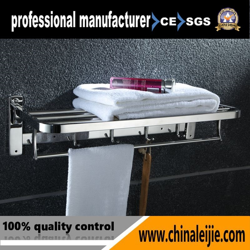 Luxury High Quality Stainless Steel Towel Rack Bathroom Accessory