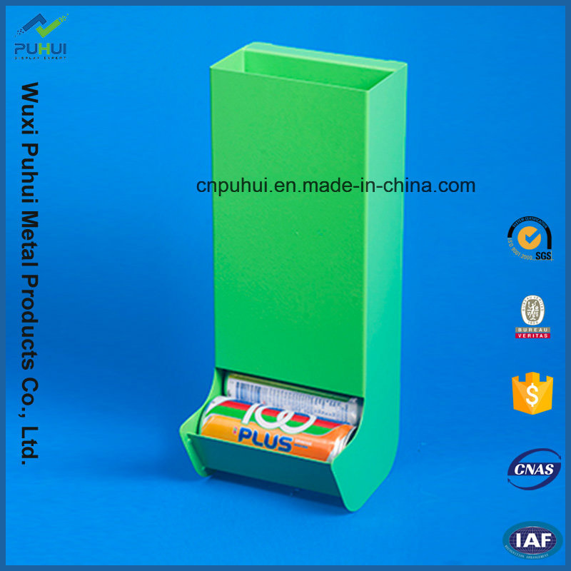 Metal Bottles Feeder Rack Attached to Shelf