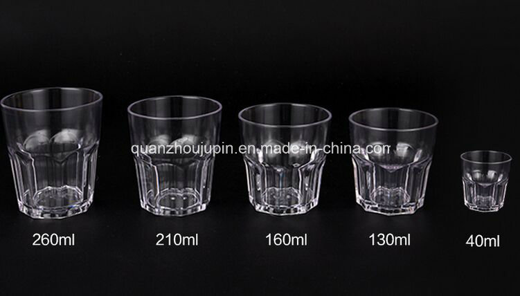 OEM Acrylic Juice Beer Brandy Whisky Cup