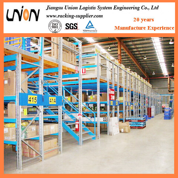 Warehouse Heavy Duty Mezzanine Rack with Staircase