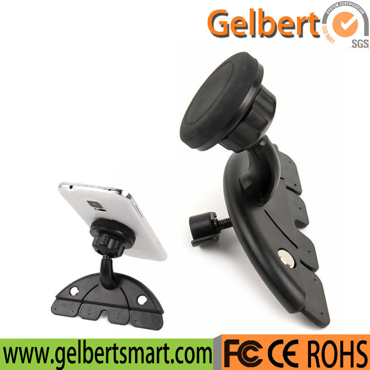 CD Slot 360 Degree Rotation Magnetic Car Mount Phone Holder