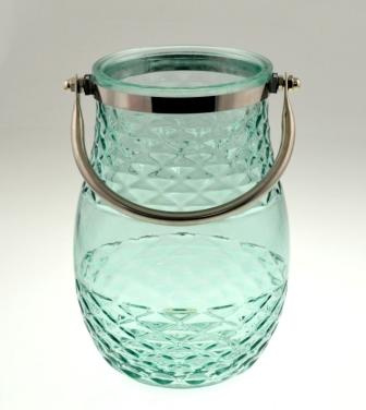 New Design Colorful Candle Holder with Handle