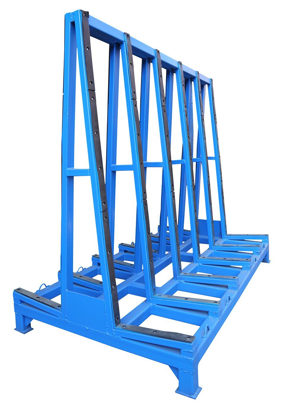 Glass Shelf Storage Rack Glass Transportation Pallet Roller Pipe Warehouse Storage Rack