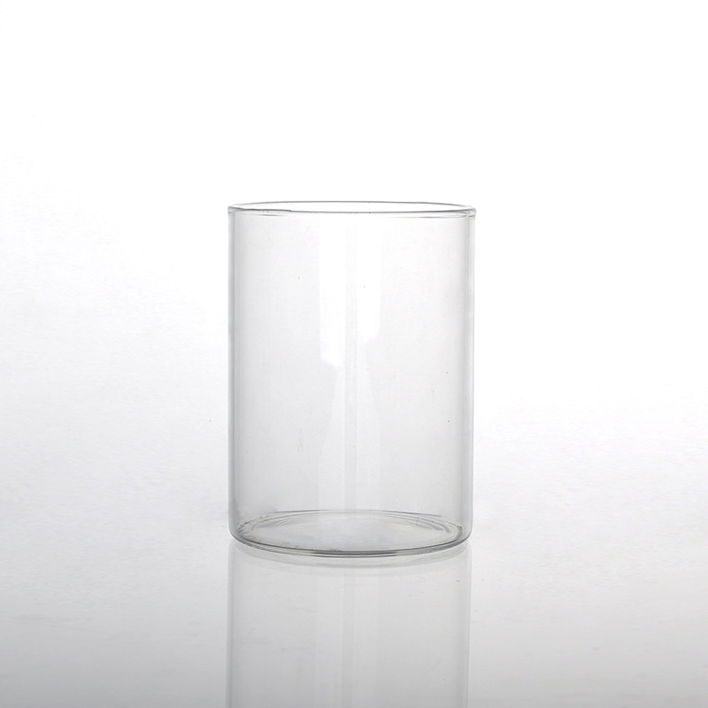Borosilicate Cylinder Glass Candle Holder