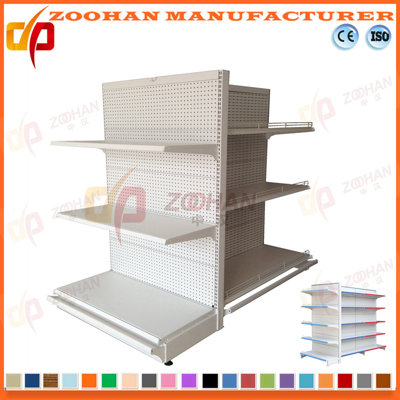 Manufactured Customized Supermarket Gondola Shelf (Zhs452)
