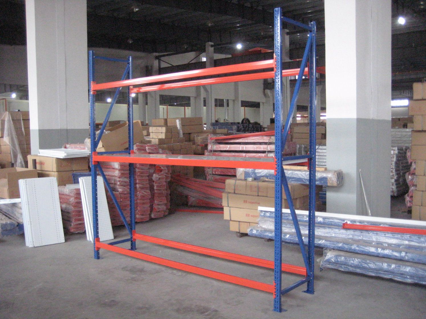 Adjustable Light Duty Warehouse Storage Rack with Beam