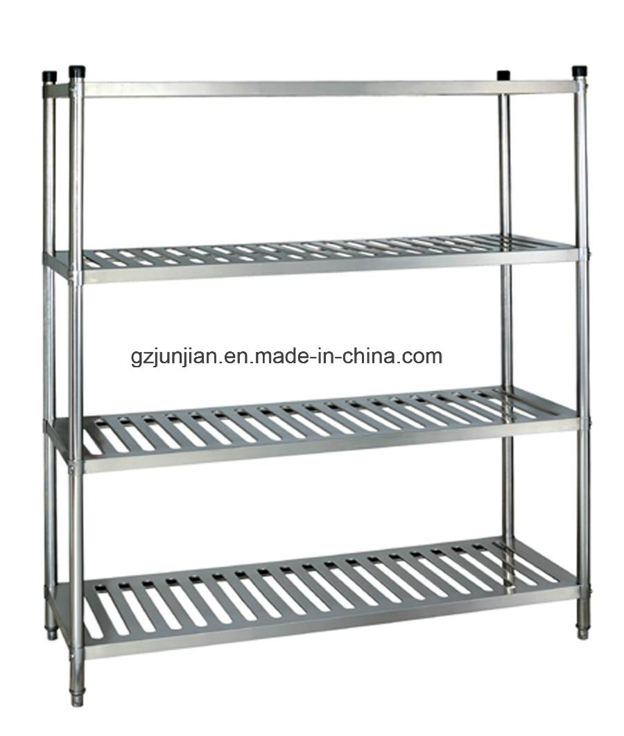 Cheering Assemble Stainless Steel Magnetized-4-Door Freezer Rack