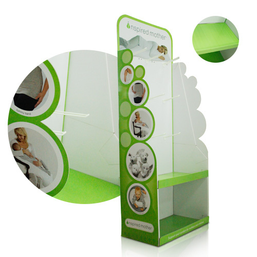 Pop Cardboard Peggable Display, POS Floor Display, Pallet Display, Store Rack