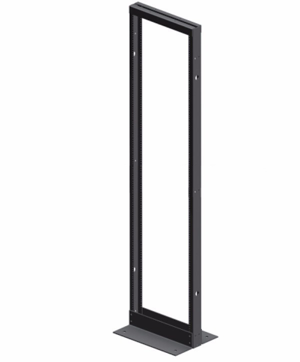 NEMA Type 3r IP54 Industrial Carbon Steel Wall Mount Electrical Enclosure Heavy Duty Welded Singe Tapped Open 24u Frame Rack