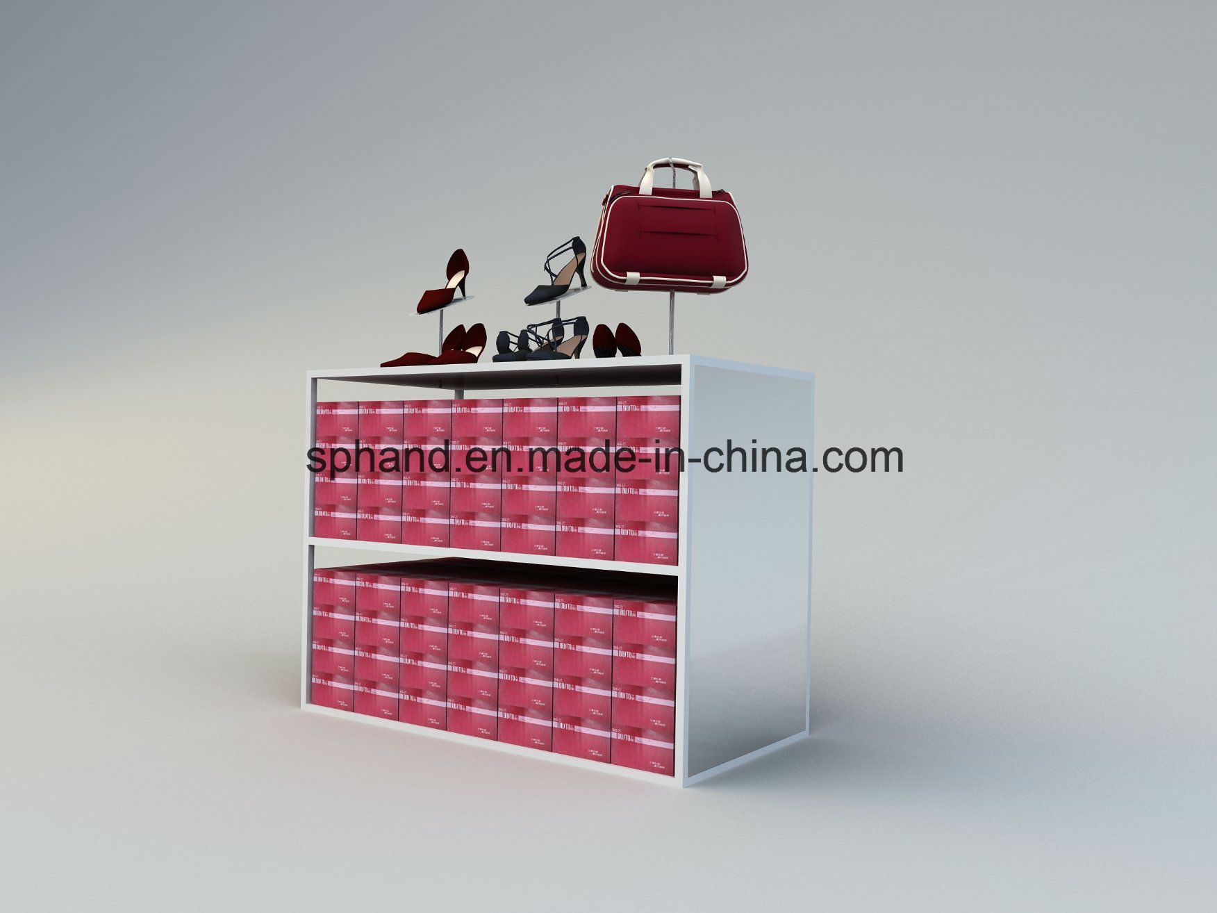Multi-Function Display Rack for Shoes/Garment
