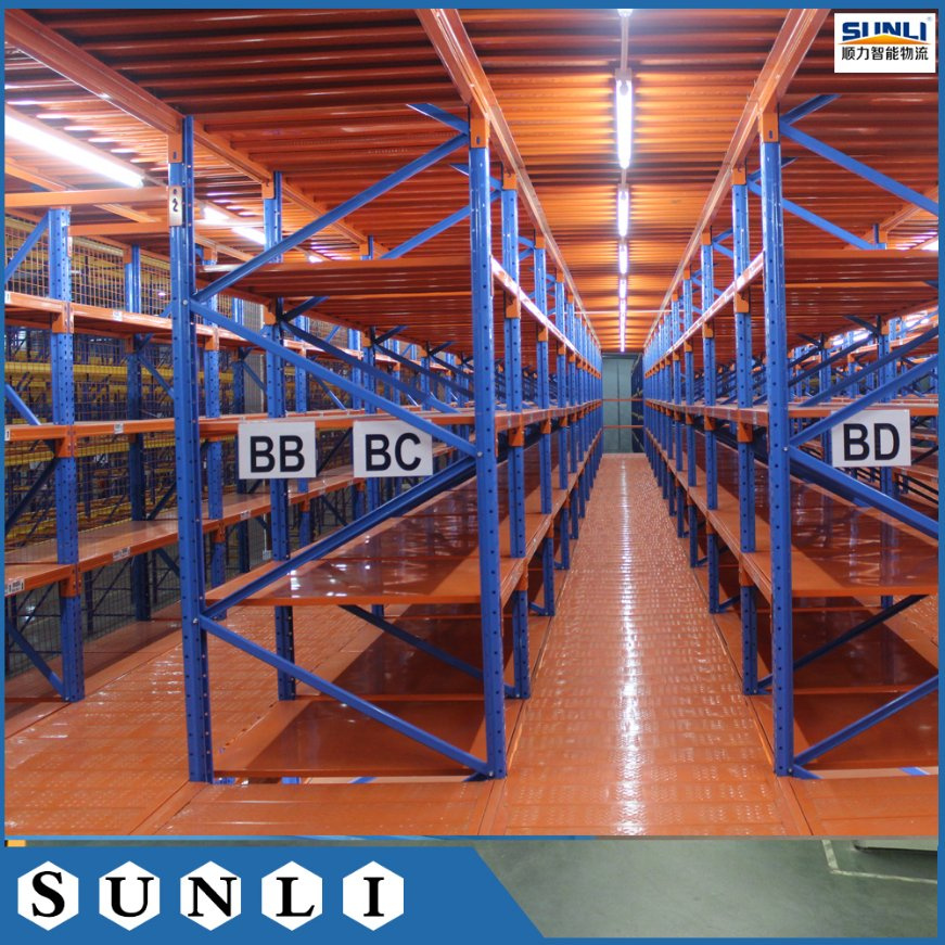 Heavy Duty 50mm Adjustable Long Span Metal Storage Shelving Rack