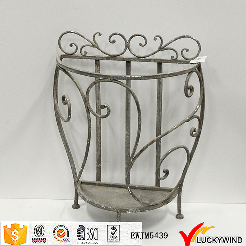 Metal Wire Display Rustic Industrial Umbrella Stand