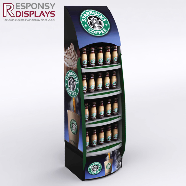 Pop up Shop Organic Coffee Machine Tea Bags Display Racks