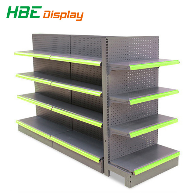 Double Sided Supermarket Shelf From Manufacturer