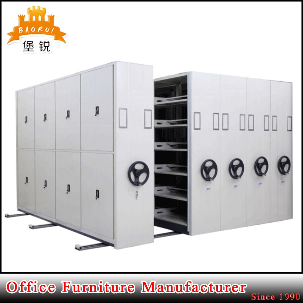 Good Quality Movable School Library Compact Mass Shelf