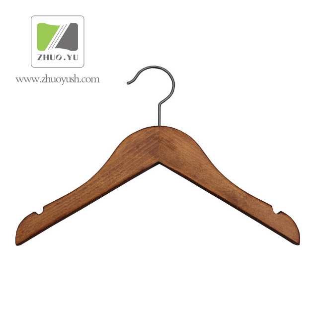 Flat Vintage Kids Wooden Shirt / Suits Hanger