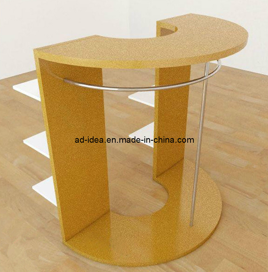 Melamine Display Rack Wooden Display Shelves