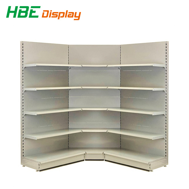 Custom Made Metal Grocery Gondola Store Display Shelf