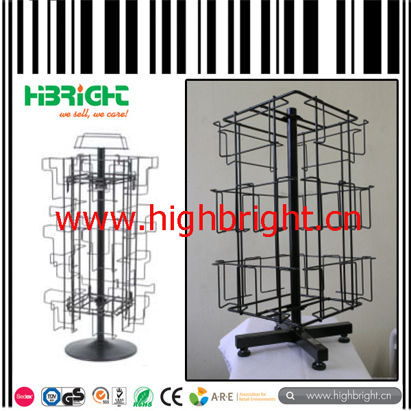 Rotating Tablettop Spinner Display Stand for Ruler