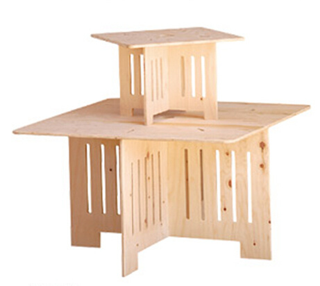 Supermarket Wooden Rack for Display