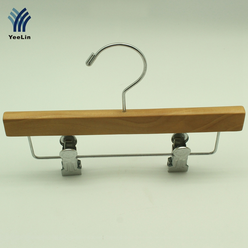 Yeelin Solid Wood Hanger for Men Trousers Pants