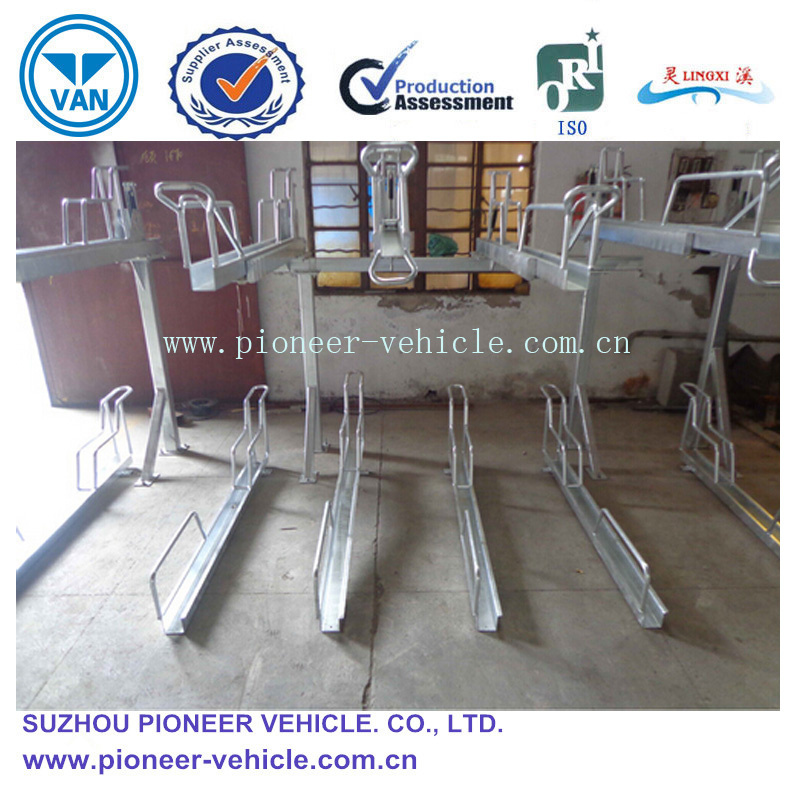New Design Two Tier Bike Rack for Security and Display (ISO/ SGS Approved)