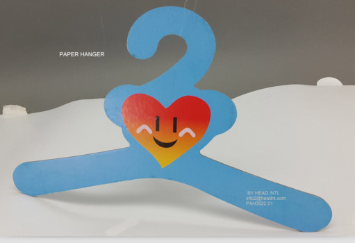 Cheap Recyclable Custom Paper Shirt Hanger Cardboard Made in China