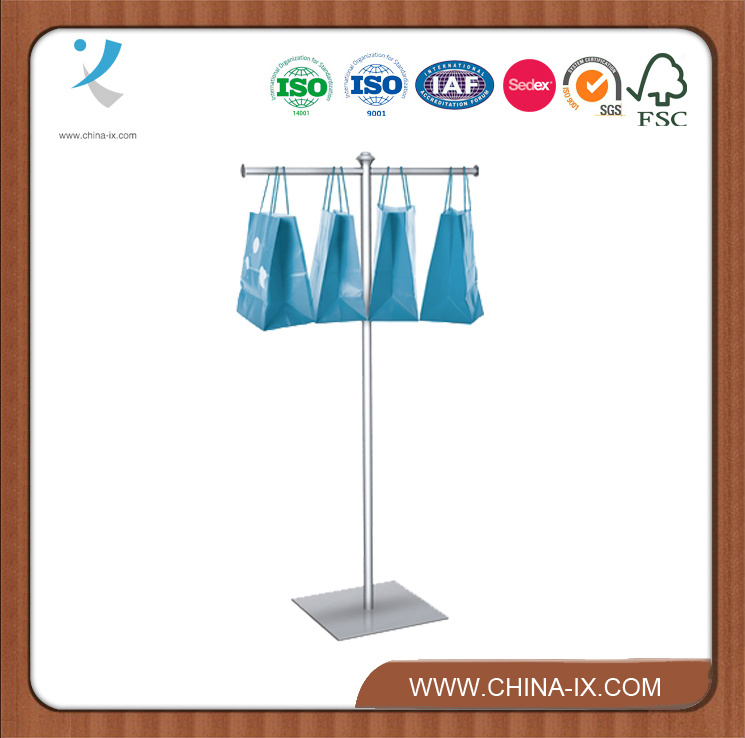 Two Way Bag Rack with Square Base