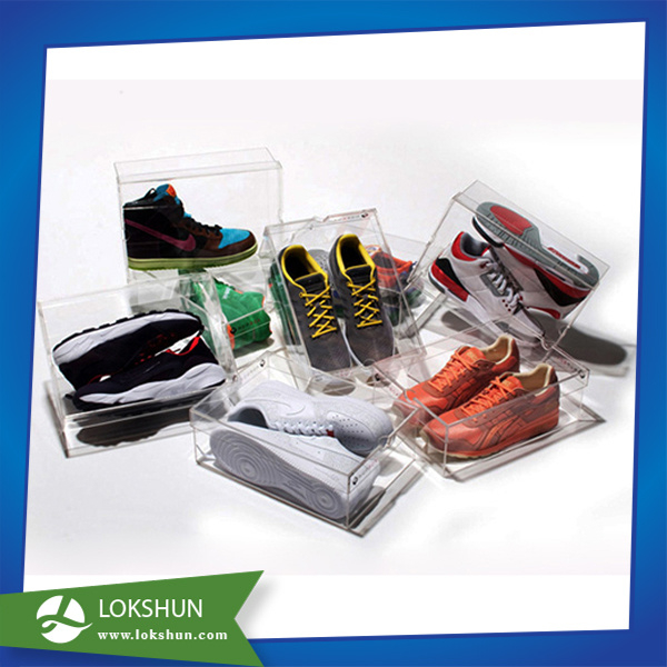 Designer Lucite Acrylic Shoes Storage Box