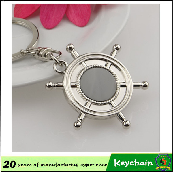 Hot Sale Rudder Anchor Couple Key Pendant Keychain