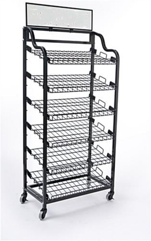 Floor Stand Wire Metal Display Rack