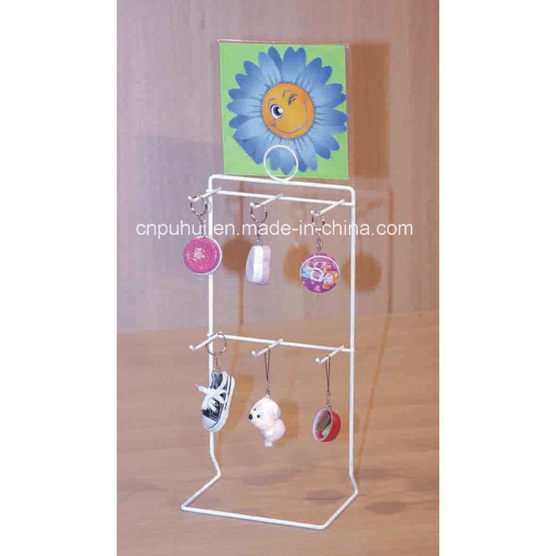 6 Peg Hooks Counter Wire Display (PHY109)