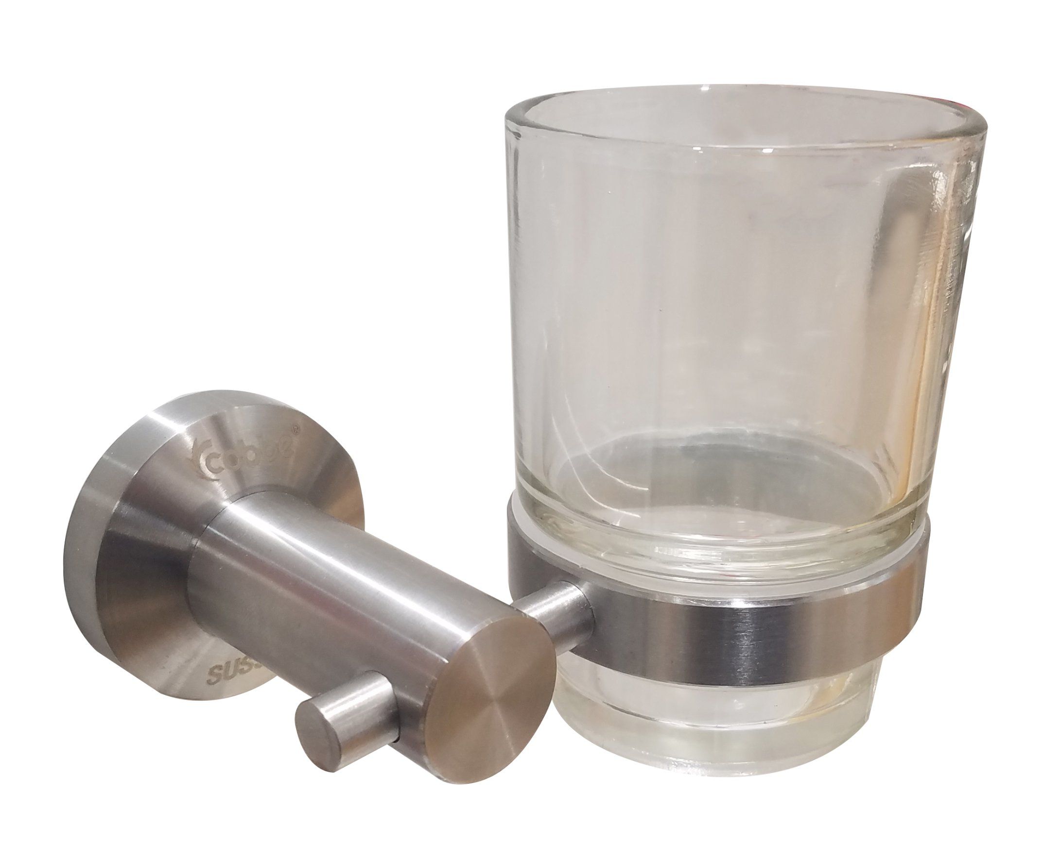 Stainless Steel Single Tumbler Toothbrush Holder