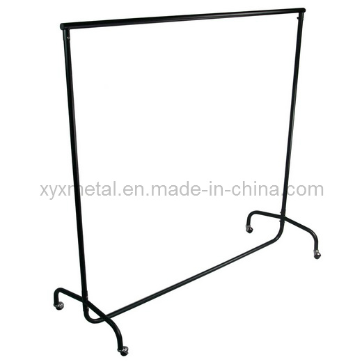 Heavy Duty Rail Clothes Garment Dress Hanging Display Stand Rack
