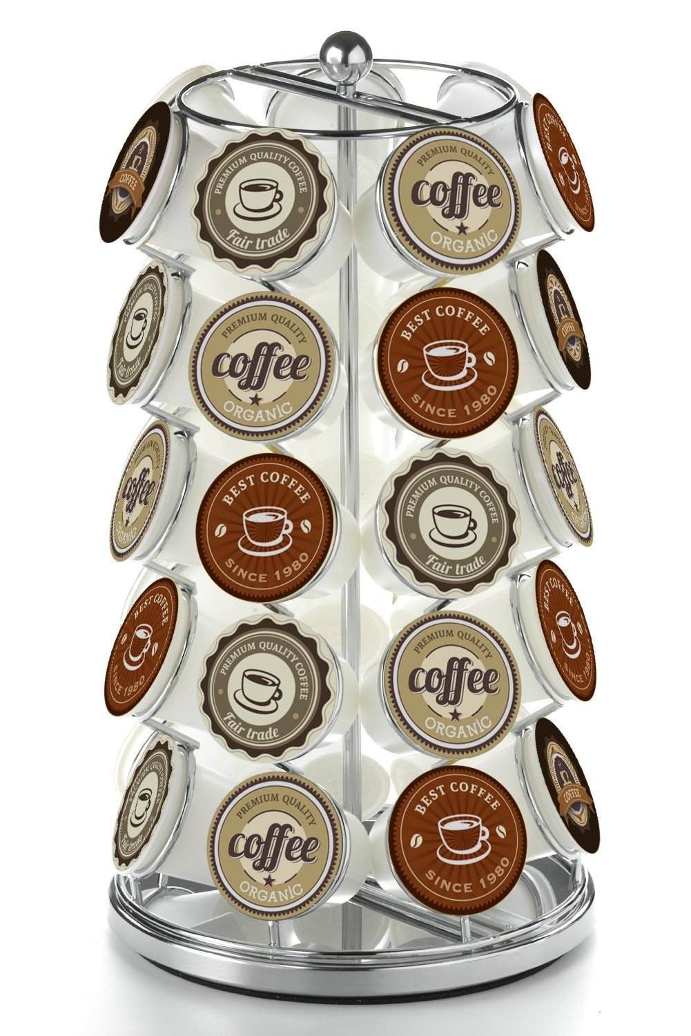 Rotatable Capsule Coffee Holder Rack