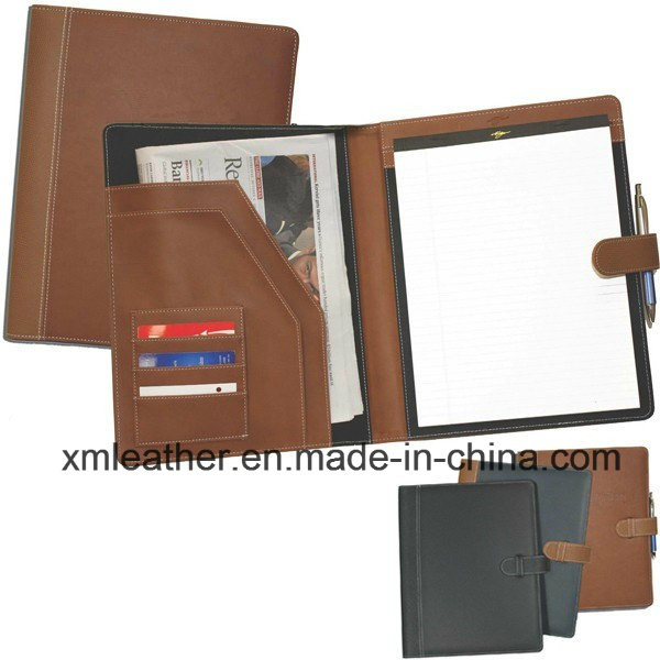 Leather Office Supply Stationery Organizer Holder File Folder