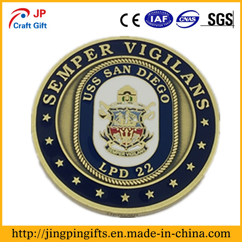 Custom Logo Metal Challenge Coin 12