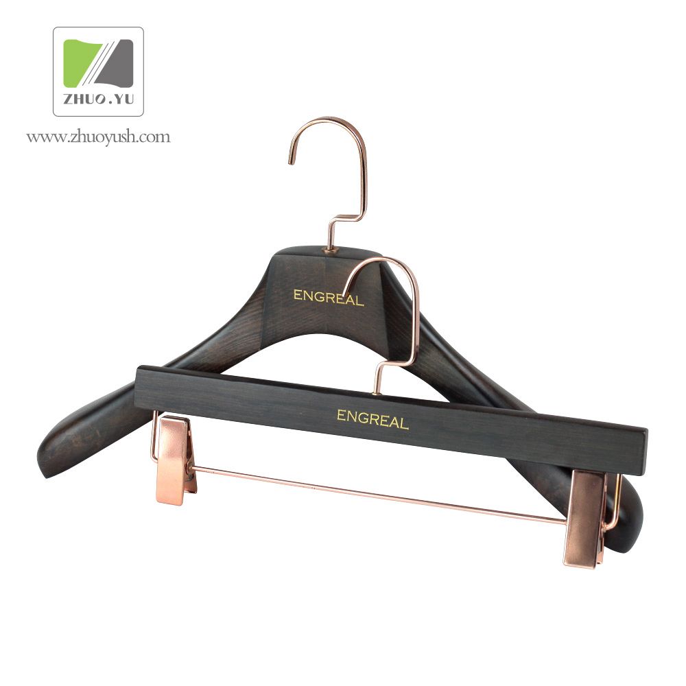 Beech Wooden Coat / Garment Hanger for Custom Clothes Brand