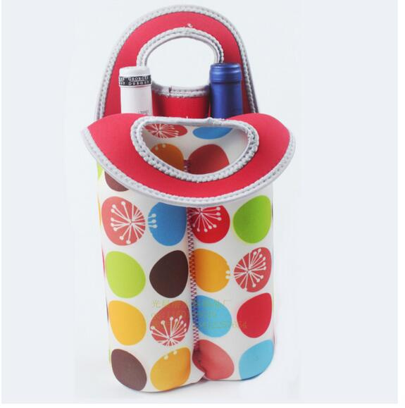 Promotional Wine Bottle Ice Bag with Your Brand Logo