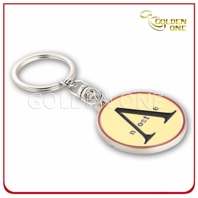 Custom Nickel Plated Soft Enamel Metal Key Holder