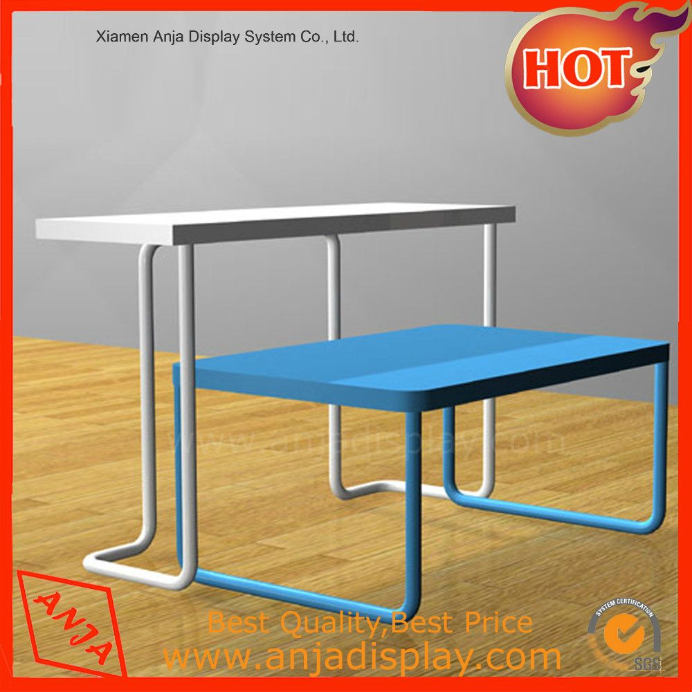 Metal/Wooden/MDF/Melamine MDF Display Rack&Clothing Furniture for Display
