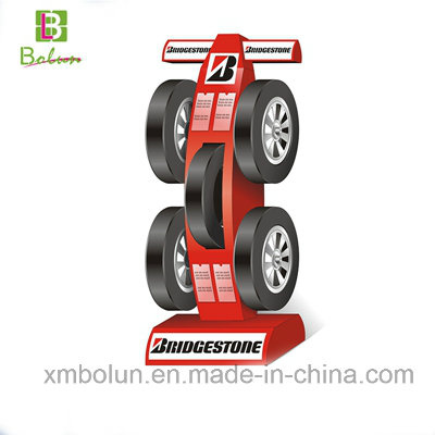 Metal Tire Stand/2/3 Shelves Wheel Tyre Display Stand /Display Rack