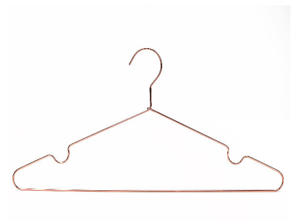 Rose Gold Drying Metal Wire Clothes Hanger